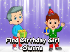 Game Find Birthday Girl Gianna